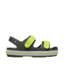 Crocs Crocband Cruiser bērnu sandales grafīta dzeltenas izmērs 30-31