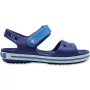 Crocs Crocband sandales bērnu okeāna/tumši zilas toddler C4 (EU 20-21) - vieglas ūdensizturīgas sandales ar aizmugures siksnu