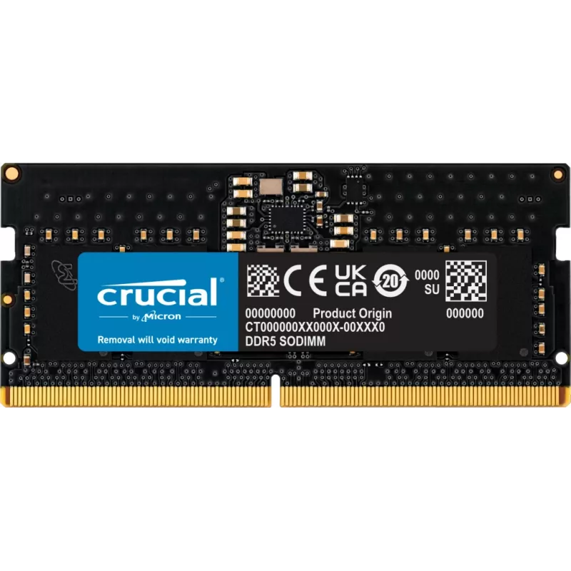 Crucial 8GB DDR5-5600 SODIMM atmiņas modulis (OEM iepakojumā)