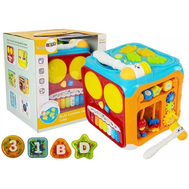 CUBE CONTROLS Edu Cube Baby Sorter with Sound and Light