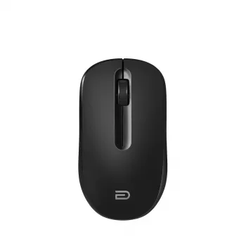 CUDY MS9922_Black 2.4G bezvadu optiskā pele, 800/1200/1600 DPI, melna