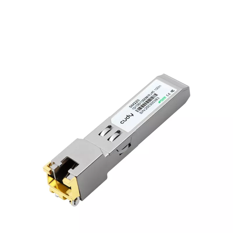 Cudy SM220 SFP-T 10/100/1000Mbps RJ45 Ethernet modulis