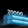 Cuktech CUKP200XGLGR 20000 mAh 100W Power Bank Pelēks