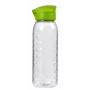 Curver Bottle Dots pudele 0,45L caurspīdīga/zaļa