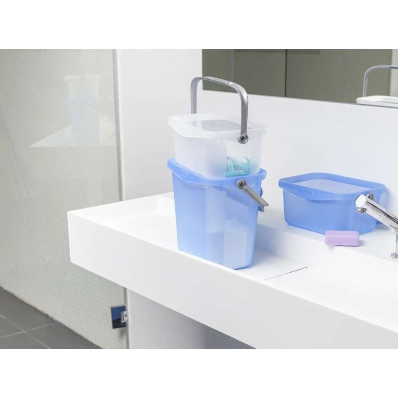 Curver Multiboxx 6L caurspīdīga uzglabāšanas kaste ar vāku un rokturi
