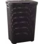 Curver Style 144873 veļas grozs 60 L kvadrātveida rotangpalmas brūns