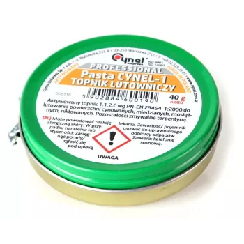 CYNEL UNIPRESS CYNEL-1 40g Lodēšanas plūsmas pasta mīkstai lodēšanai
