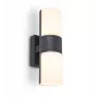 CYRA 5198101118 15W LED sienas lampa, matēti melna, 3000K silta balta, 1200 lūmeni