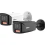 DAHUA 6MP Bullet IP Camera ar siltu gaismu, aktīvu atturēšanu, 3.6mm objektīvu, IP67, melna