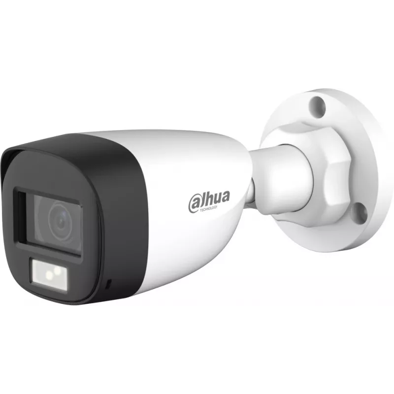 Dahua HAC-HFW1200CL-IL-A-0280B-S6 2MP Full HD āra lodes drošības kamera ar 2.8mm fiksētu objektīvu