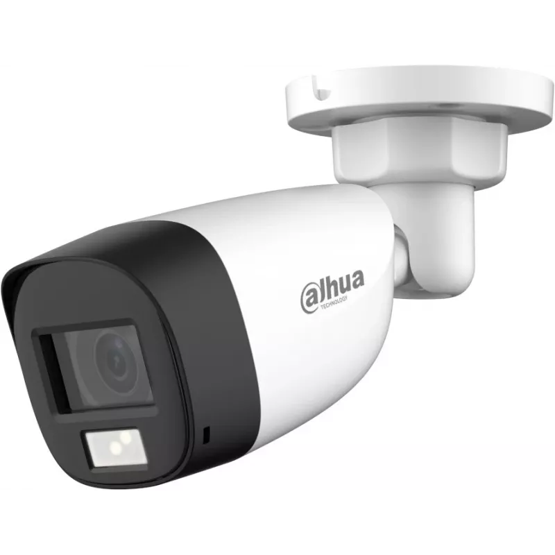Dahua HAC-HFW1200CL-IL-A-0280B-S6 2MP Full HD āra lodes drošības kamera ar 2.8mm fiksētu objektīvu