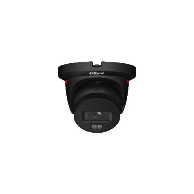 Dahua IPC-HDW2449TH-S-LED-0280B-PROX-BLK IP kamera ar LED un melnu korpusu