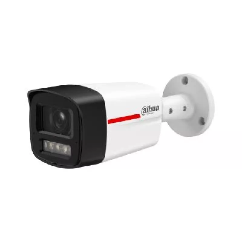 DAHUA IPC-HFW2449TL-S-LED-0280B-PROX WizSense WizColor X 4MP Bullet IP kamera ar 2.8mm objektīvu, pilnkrāsu nakts redzamību, iebūvētu mikrofonu, PoE, IP67