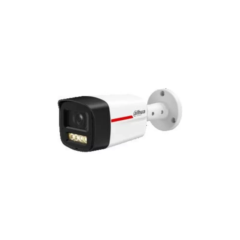 DAHUA IPC-HFW2449TL-S-LED-0280B-PROX WizSense WizColor X 4MP Bullet IP kamera ar 2.8mm objektīvu, pilnkrāsu nakts redzamību, iebūvētu mikrofonu, PoE, IP67