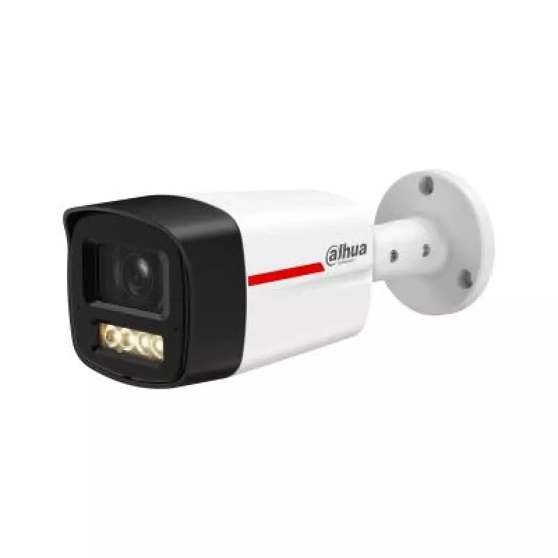 DAHUA IPC-HFW2449TL-S-LED-0280B-PROX WizSense WizColor X 4MP Bullet IP kamera ar 2.8mm objektīvu, pilnkrāsu nakts redzamību, iebūvētu mikrofonu, PoE, IP67