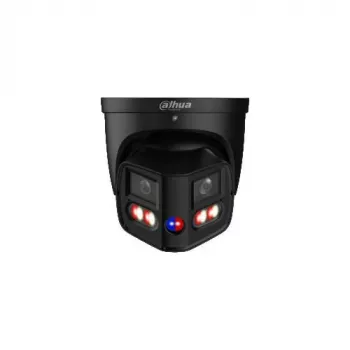 Dahua IPC-PDW31259-A180-AS-PV-0280B-BLACK TIOC Duo 8MP panorāmas 180° IP drošības kamera, melna