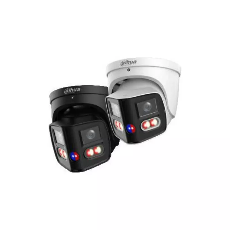 Dahua IPC-PDW31259-A180-AS-PV-0280B TIOC Duo 5MP panorāmas IP kamera ar 180° skatu, Wi-Fi, aktīvā atturēšana, IP67
