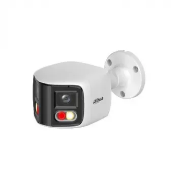 Dahua IPC-PFW2849S-A180-E2-S-PV-0280B 8MP panorāmas WizSense IP kamera, 180° redzes lauks, divi 2.8mm objektīvi, PoE, IP67