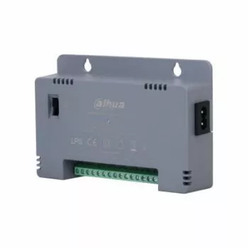 Dahua PFM344D-8CH-EN 8 kanālu CCTV barošanas bloks, 12V 4A, 48W, metāla