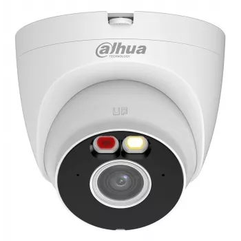 DAHUA T5A-IL-0280B 5MP Wi-Fi 6 viedā divu gaismu IP kamera ar 2,8 mm objektīvu