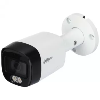 Dahua Technology Lite HAC-HFW1500RM-IL-T Bullet IP drošības kamera, 5MP, 2.8mm, Smart Dual Illuminators, IP67, iekštelpām un ārtelpām, griestu/sienas montāža