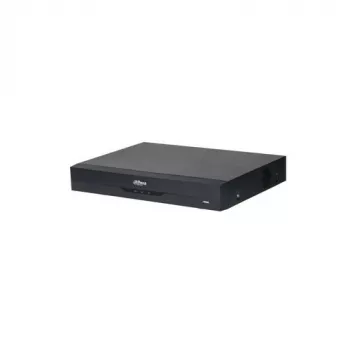 Dahua Technology XVR5116H-4KL-I3 16 kanālu 5-in-1 digitālais video reģistrators (DVR) ar AI, 4K-N ierakstīšanu, H.265+, 1 SATA līdz 10TB, melns