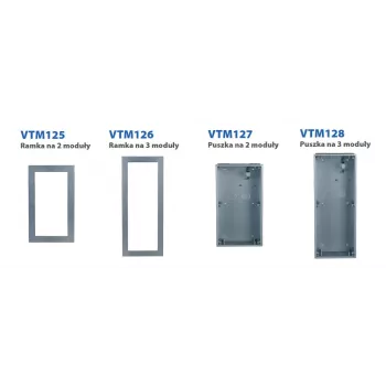 DAHUA VTO4202F-MN Modulāra āra stacijas pamatvienība – 2MP HD kamera, 2-vadu IP, IP65, IK07