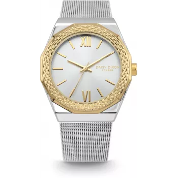 Daisy Dixon DD169SGM Sieviešu kvarca analogais pulkstenis 36mm Roze zelta tonis