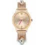 Daisy Dixon Sieviešu DD105RGM Kvarca Analogais Pulkstenis 35mm Roze Zelta Krāsā