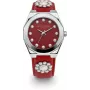 Daisy Dixon Sieviešu DD136PS Analogais Kvarca Pulkstenis - 36mm Rožu Zelta Krāsas Korpusā, Rozā Ciparnīca, Rozā Mākslīgās Ādas Siksniņa