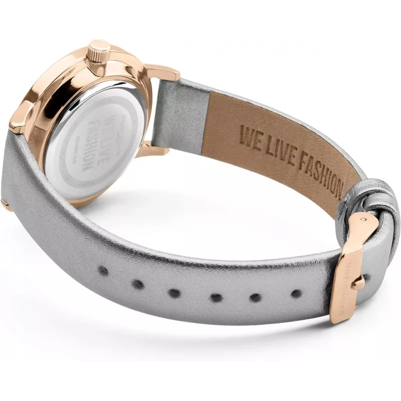 Daisy Dixon Sieviešu Pulkstenis DD086ERG 36mm Roze Zelts un Pelēks
