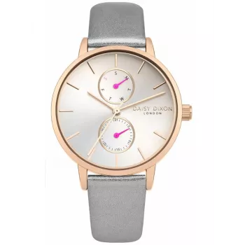 Daisy Dixon Sieviešu Pulkstenis DD086ERG 36mm Roze Zelts un Pelēks