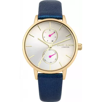 Daisy Dixon Sieviešu Pulkstenis DD086UG 36mm Kvarca Analogs Sudraba Ciparnīca Pelēka Ādas Siksniņa