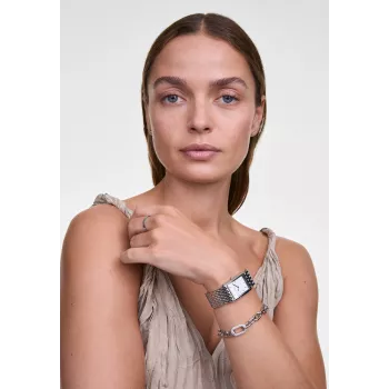 Daniel Wellington Classic Petite 32mm Sieviešu Pulkstenis - Rožu zelta sieta siksniņa - DW00100706