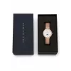 DANIEL WELLINGTON Petite Lumine 32mm sudraba pulkstenis ar perlamutra ciparnīcu un sudraba sietiņa siksniņu DW00100773
