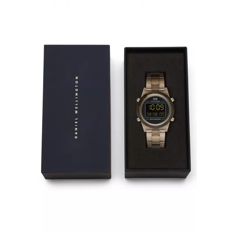 DANIEL WELLINGTON Petite Lumine 36mm rozā zelta pulkstenis DW00100761