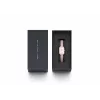 DANIEL WELLINGTON Petite Lumine Sieviešu Pulkstenis 20mm Rožu Zelts Nerūsējošais Tērauds Siets Pērļu Mātītes Ciparnīca DW00100509