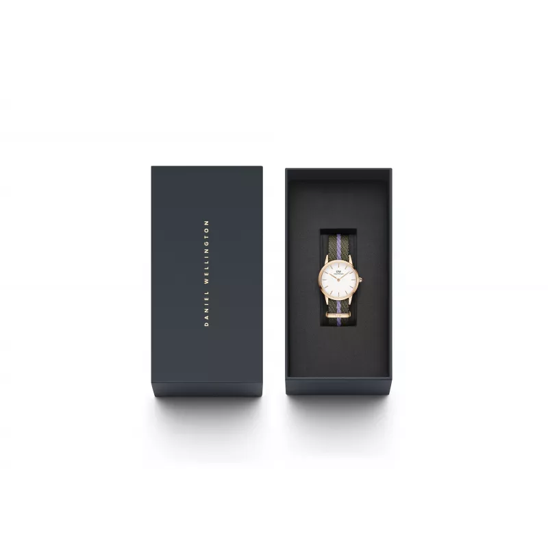 DANIEL WELLINGTON Petite Lumine Sieviešu pulkstenis 28mm Zelts Nerūsējošā tērauda siets DW00100680