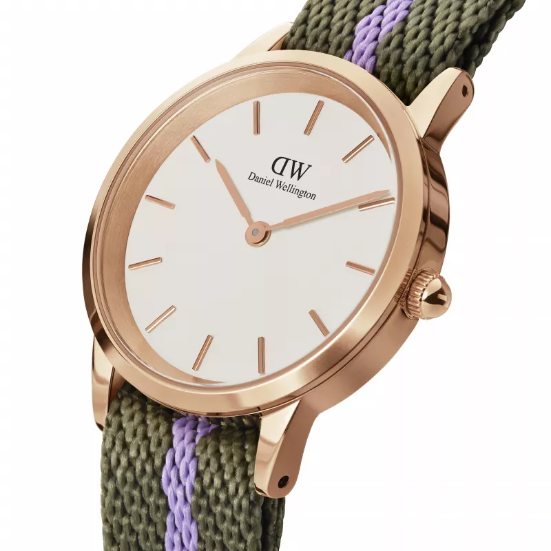 DANIEL WELLINGTON Petite Lumine Sieviešu pulkstenis 28mm Zelts Nerūsējošā tērauda siets DW00100680