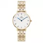 DANIEL WELLINGTON Petite Lumine Sieviešu Pulkstenis 28mm Rožu Zelts Tīkla Siksniņa DW00100682