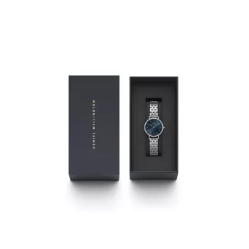 DANIEL WELLINGTON Petite Lumine Sieviešu Pulkstenis 28mm Sudraba Nerūsējošais Tērauds DW00100664