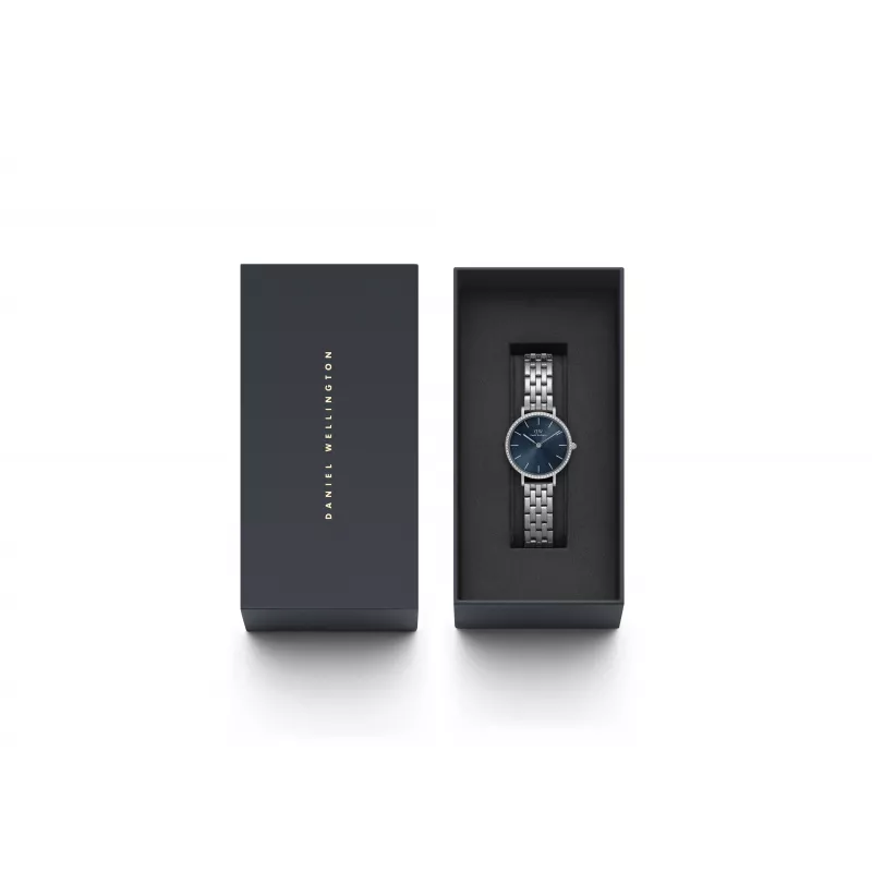 DANIEL WELLINGTON Petite Lumine Sieviešu Pulkstenis 28mm Sudraba Nerūsējošais Tērauds DW00100664