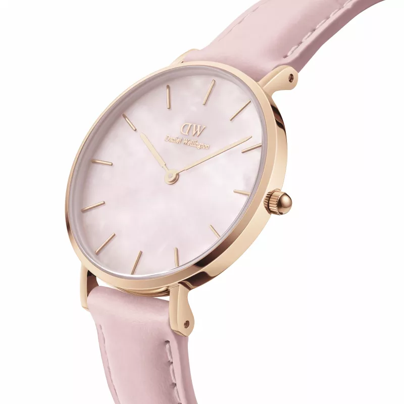 DANIEL WELLINGTON Petite Lumine sieviešu pulkstenis 28mm sudraba nerūsējošā tērauda siets DW00100633