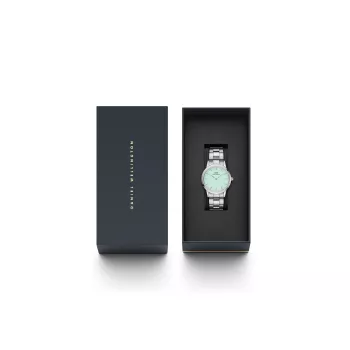 DANIEL WELLINGTON Petite Lumine Sieviešu Pulkstenis 32mm Roze Zelts Siets DW00100538