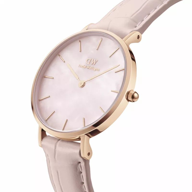 DANIEL WELLINGTON Petite Lumine Sieviešu pulkstenis 32mm Divkrāsu rozā zelts un sudrabs Nerūsējošais tērauds DW00100514
