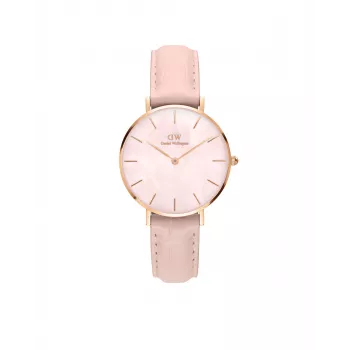DANIEL WELLINGTON Petite Lumine Sieviešu pulkstenis 32mm Divkrāsu rozā zelts un sudrabs Nerūsējošais tērauds DW00100514