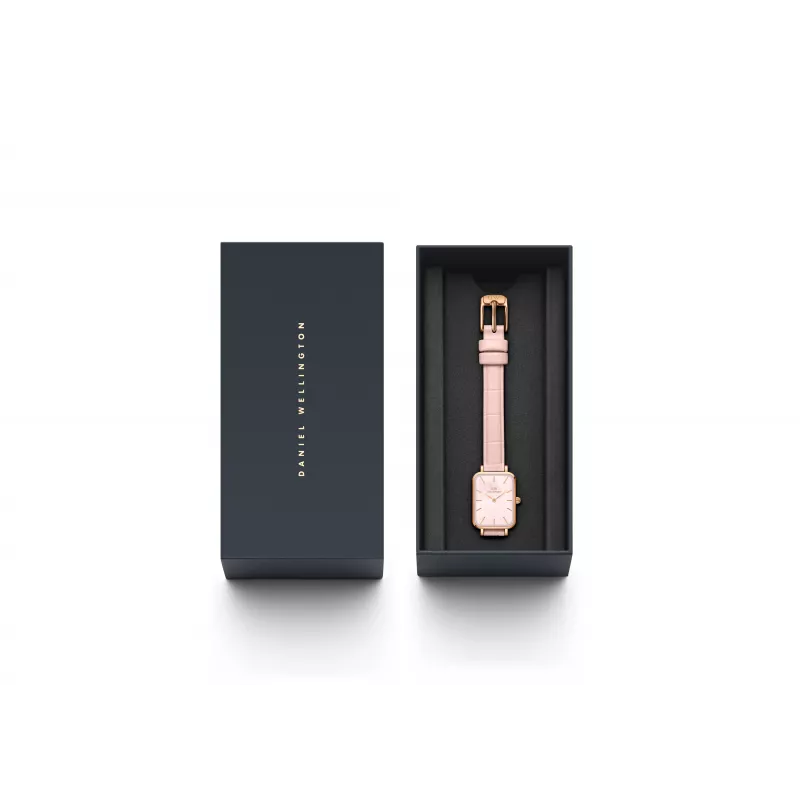 DANIEL WELLINGTON Petite Lumine Sieviešu Pulkstenis DW00100508 Roze Zelts 20mm