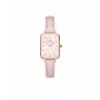 DANIEL WELLINGTON Petite Lumine Sieviešu Pulkstenis DW00100636 20mm Roze Zelts Siets Rokassprādze