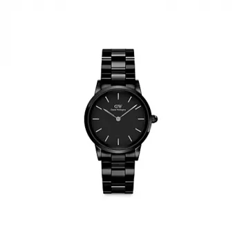 DANIEL WELLINGTON Petite Melrose Sieviešu Pulkstenis 28mm Roze Zelts Tīkla Siksniņa DW00100415