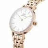 DANIEL WELLINGTON Quadro Mini Sieviešu Pulkstenis DW00100666 28mm Rožu Zelts